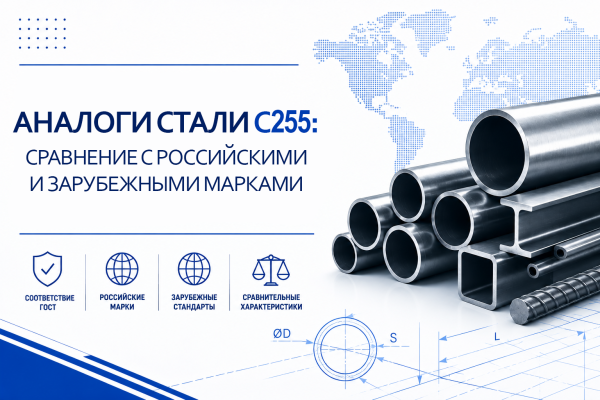 Аналоги стали С255: сравнение с российскими и зарубежными марками