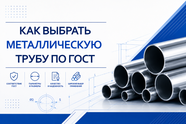 Как выбрать металлическую трубу по ГОСТ